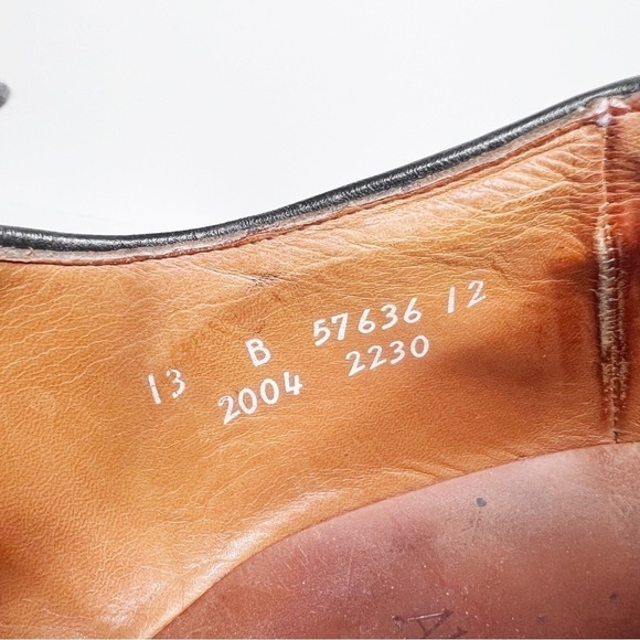 Allen Edmonds Straight Tip Bal Black Leather Calf Skin 901 Oxford Dress Shoes 13 main image 6